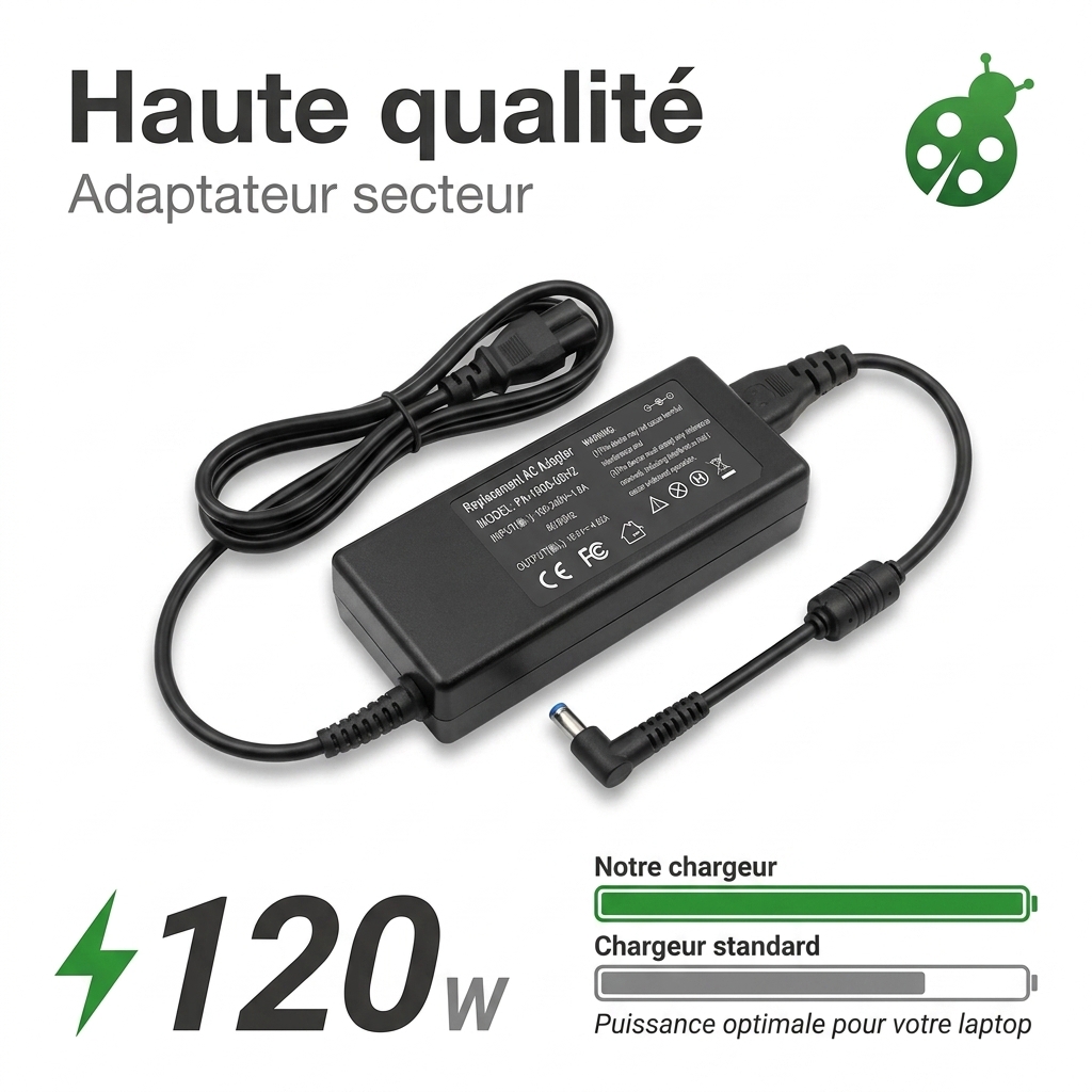 Caricabatterie computer portatile hp  envy 17 j006ea