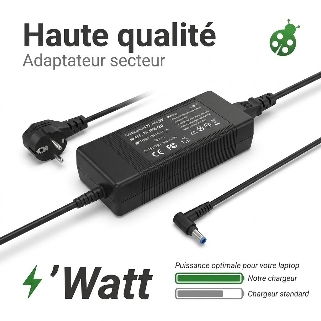 Caricabatterie computer portatile hp 14 em0005nt