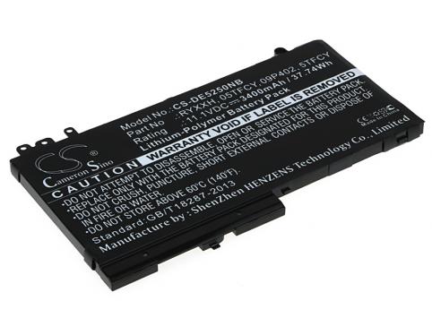 Batterie  dell 05tfcy latitude 12 5000