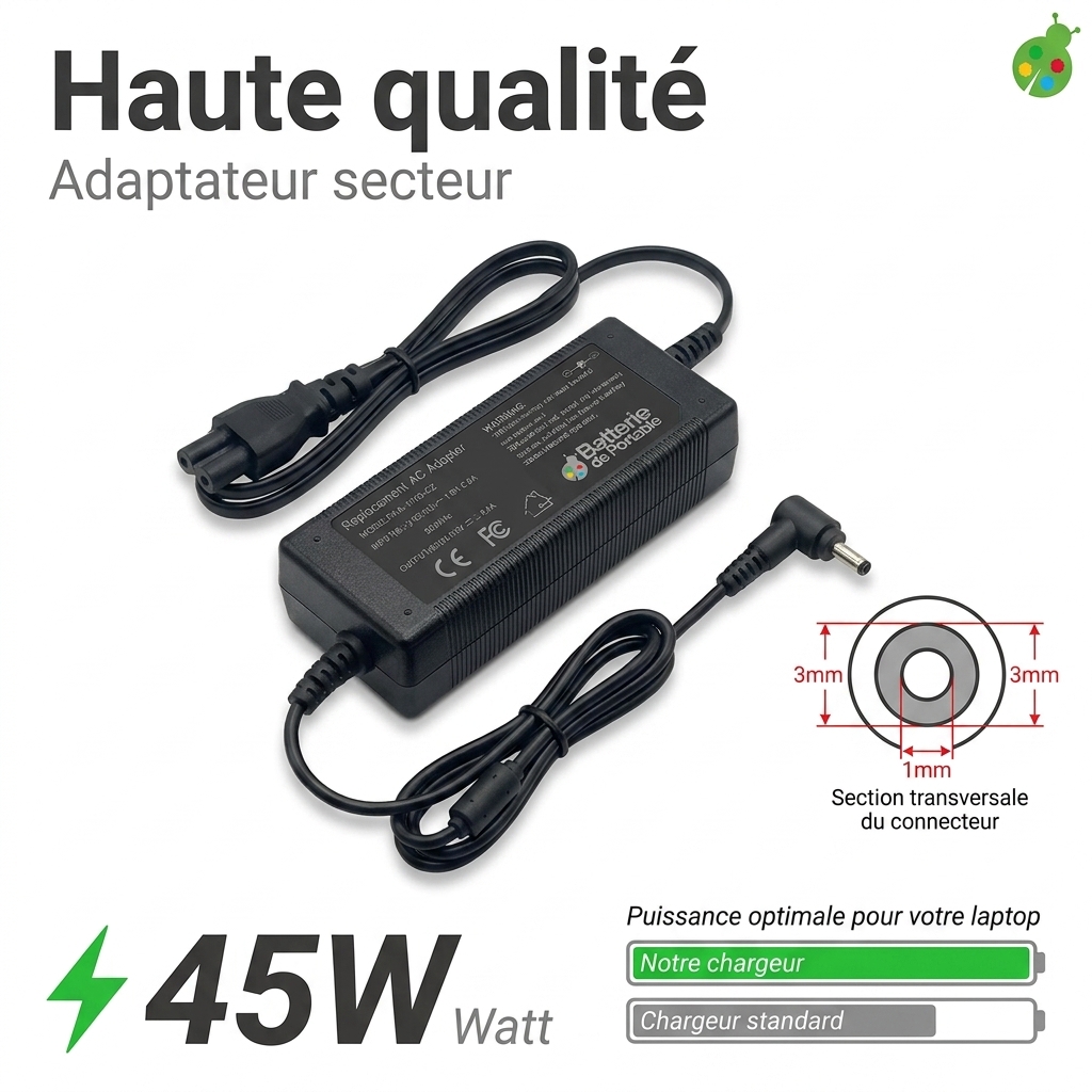Chargeur ordinateur portable acer aspire 5 515 56 52s4 n20c6