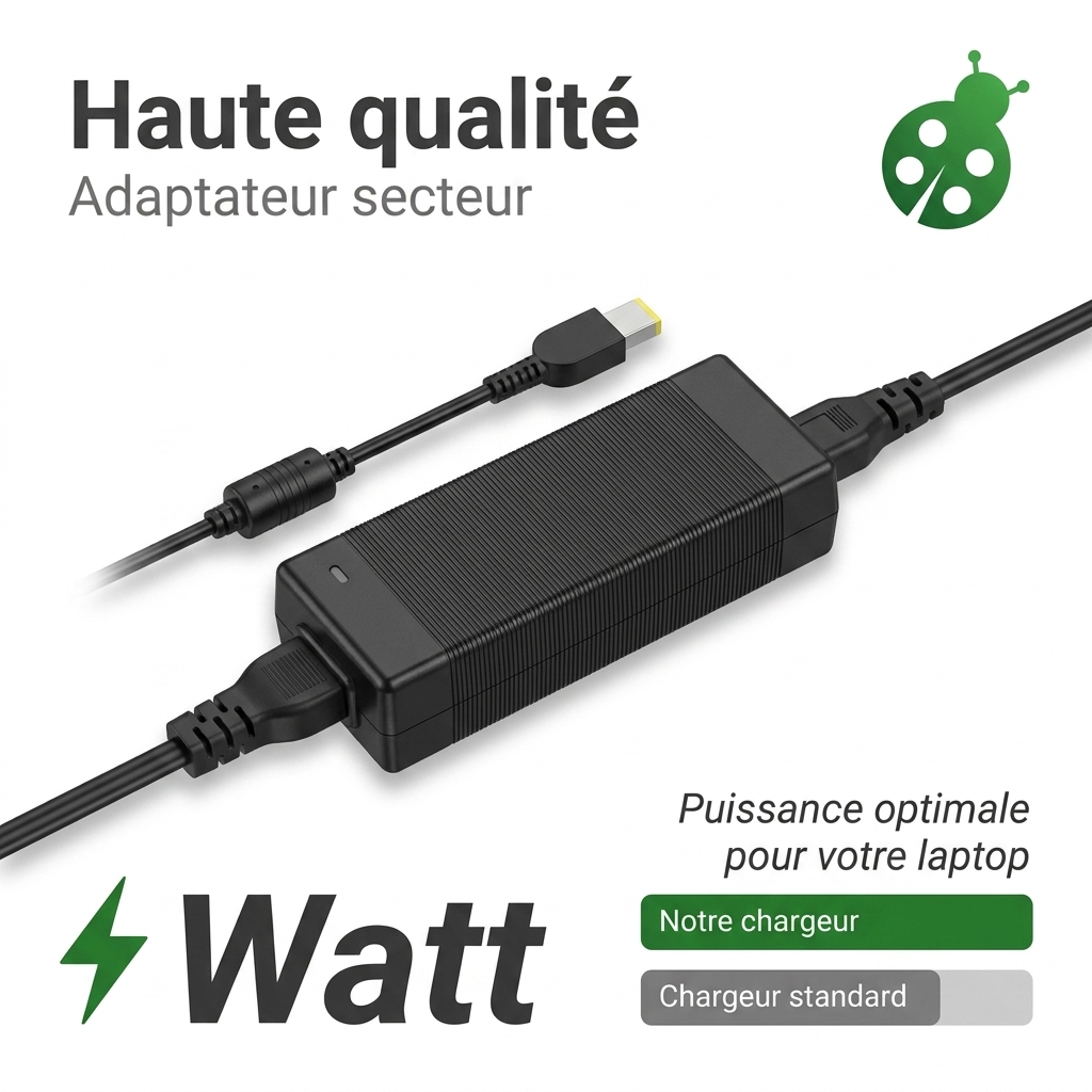 Chargeur ordinateur portable lenovo thinkpad l470