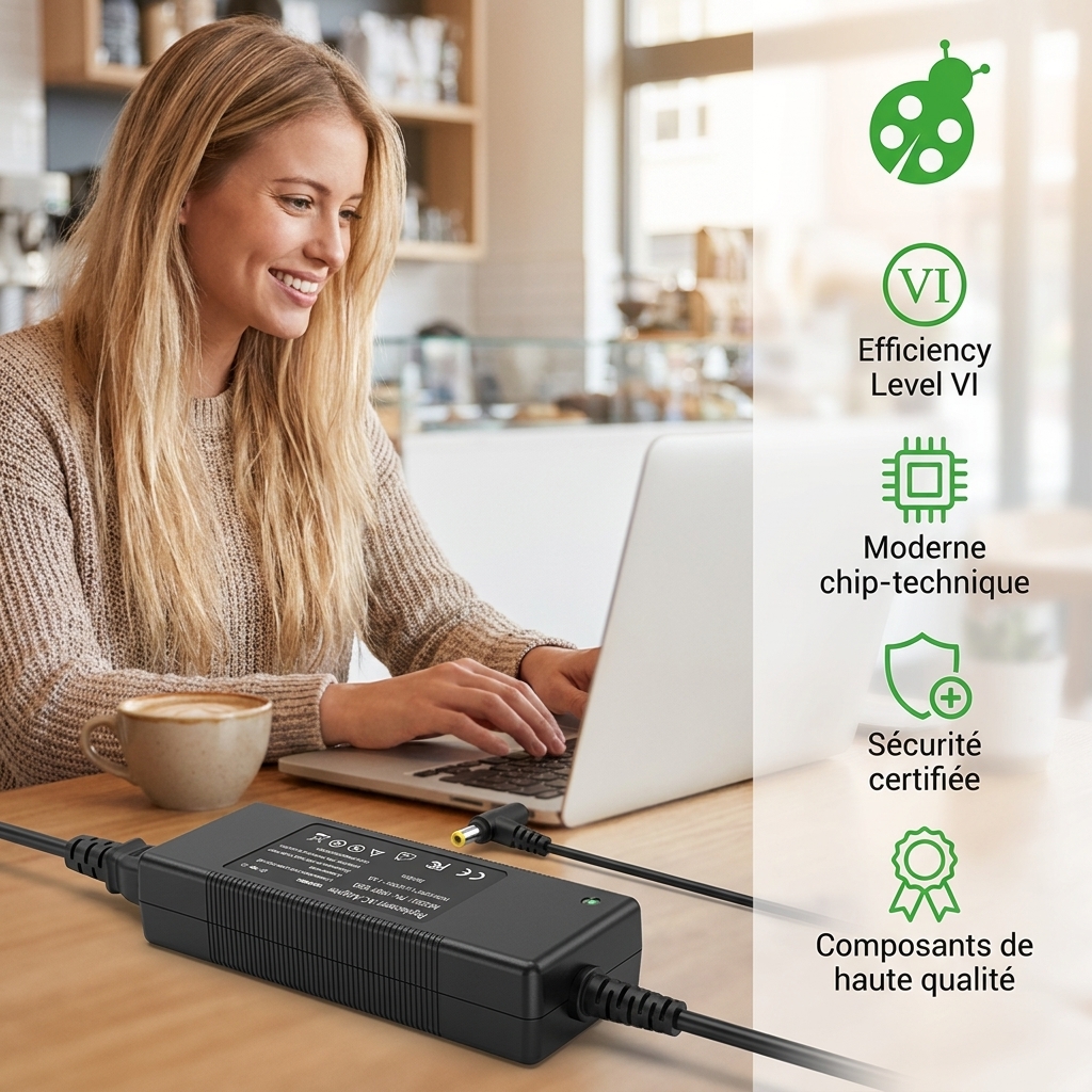 Chargeur ordinateur portable msi gl63