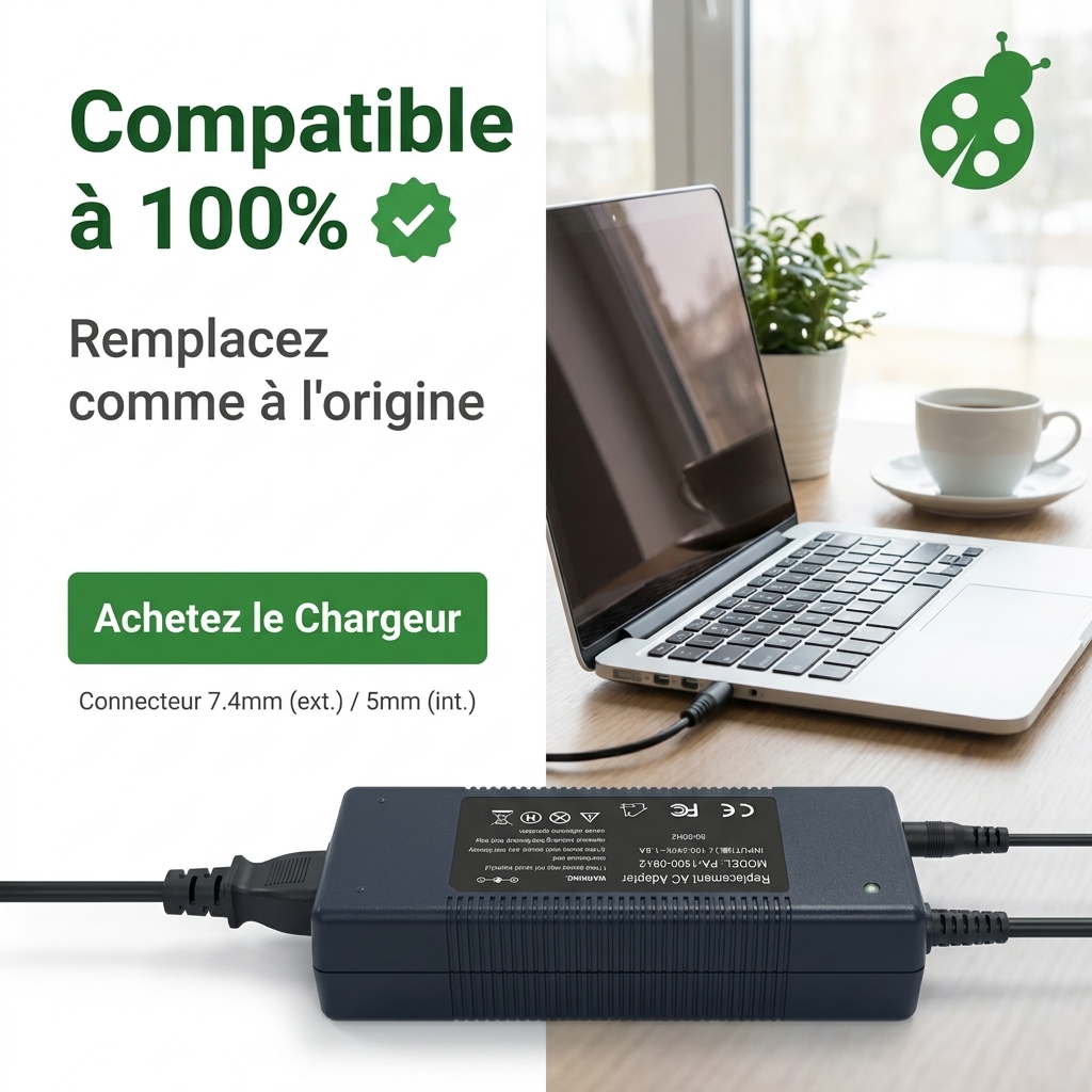 Chargeur ordinateur portable msi gl63
