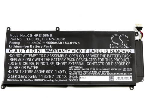 Batterie  hp 807417 005