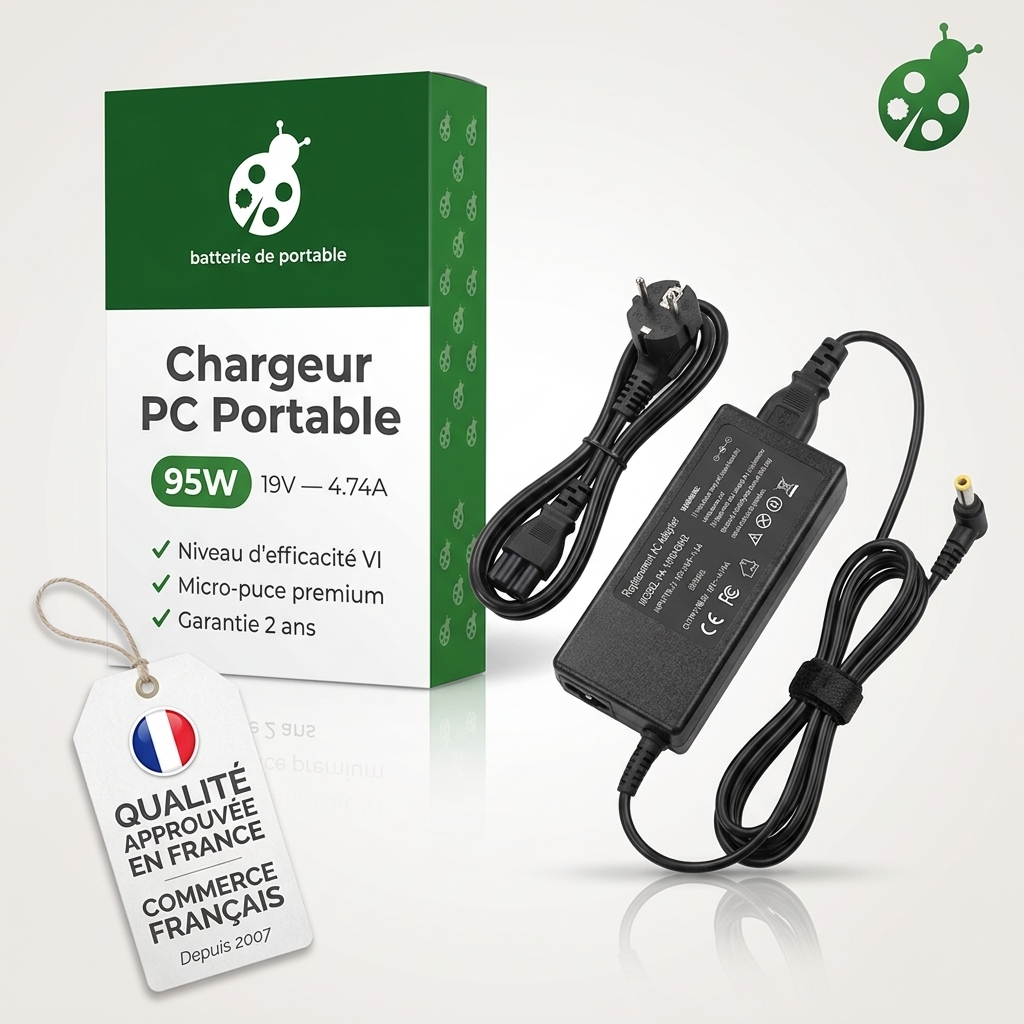 Chargeur ordinateur portable acer aspire 5750zg