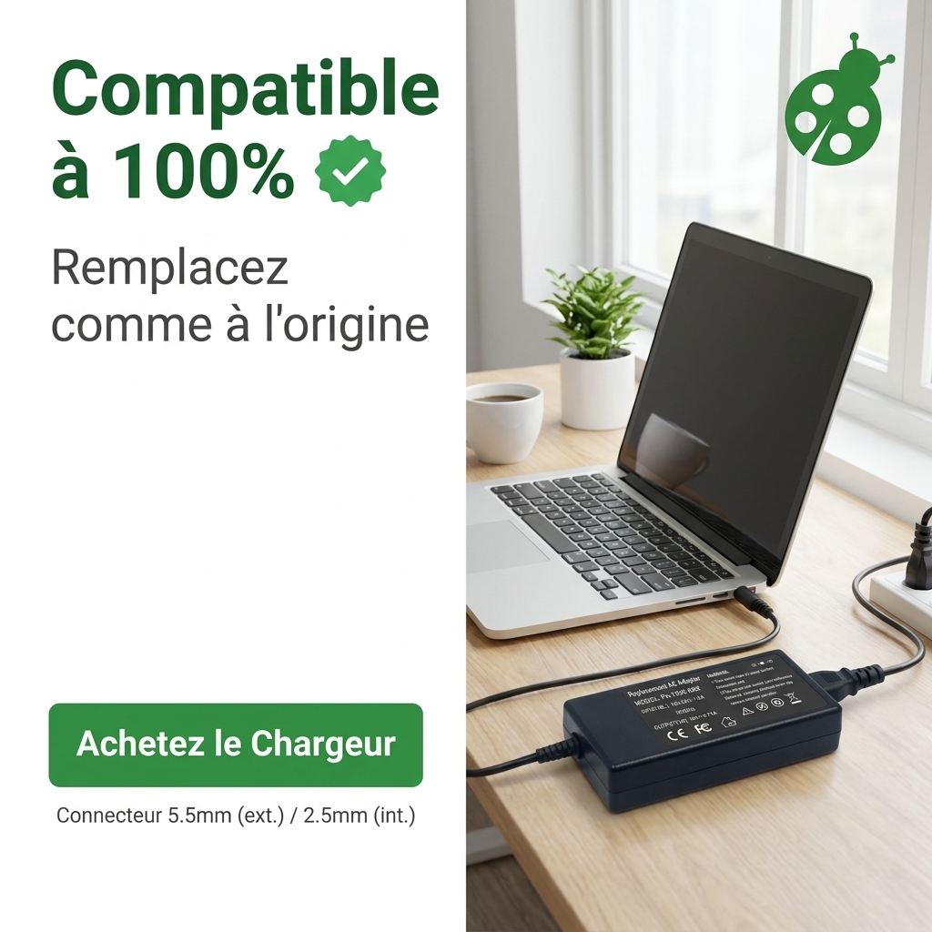 Chargeur ordinateur portable acer aspire 5750g