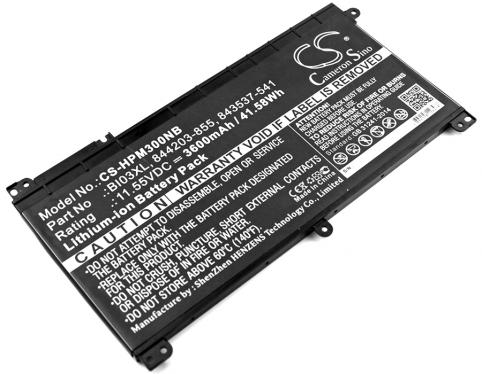 Batteria per hp probook x360 11 g1 ee