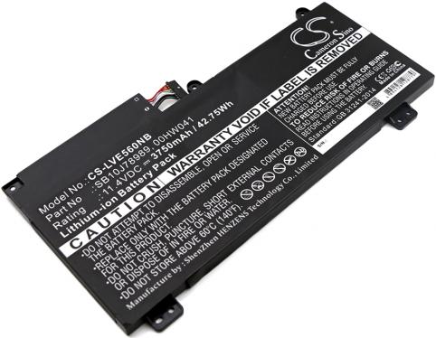 Batteria per lenovo thinkpad e560
