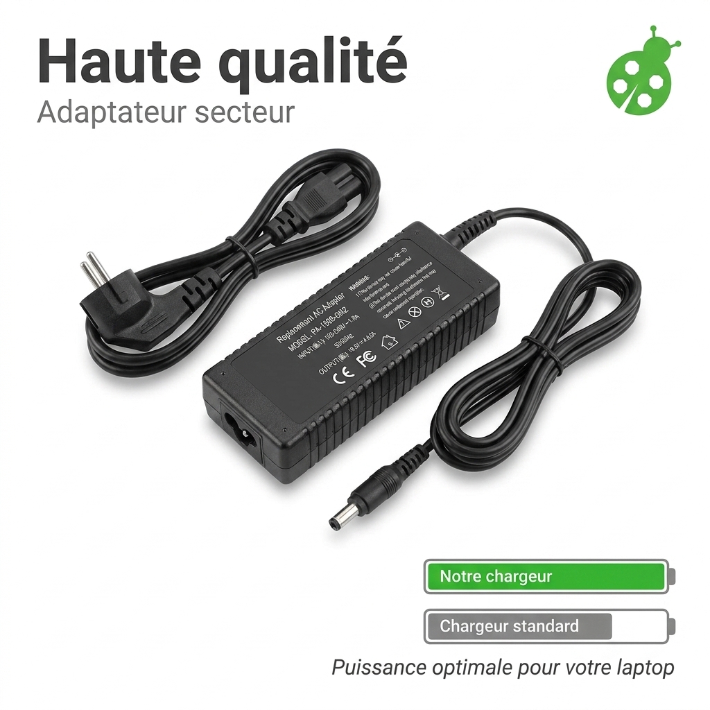 Caricabatterie computer portatile hp  wasd 15 ax030tx