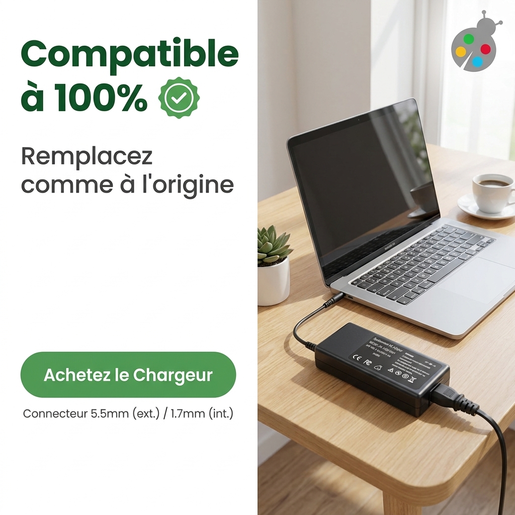 Caricabatterie computer portatile acer predator ph317 52
