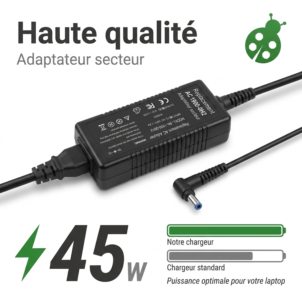 Oplader laptop hp  pavilion x360 14 ba008nf