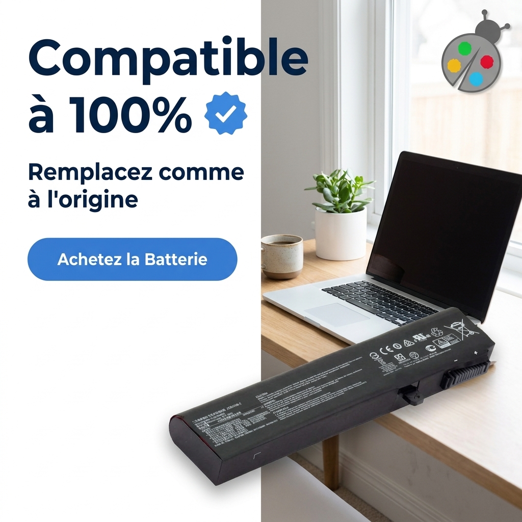 Batterie ordinateur portable msi gp75 9sd