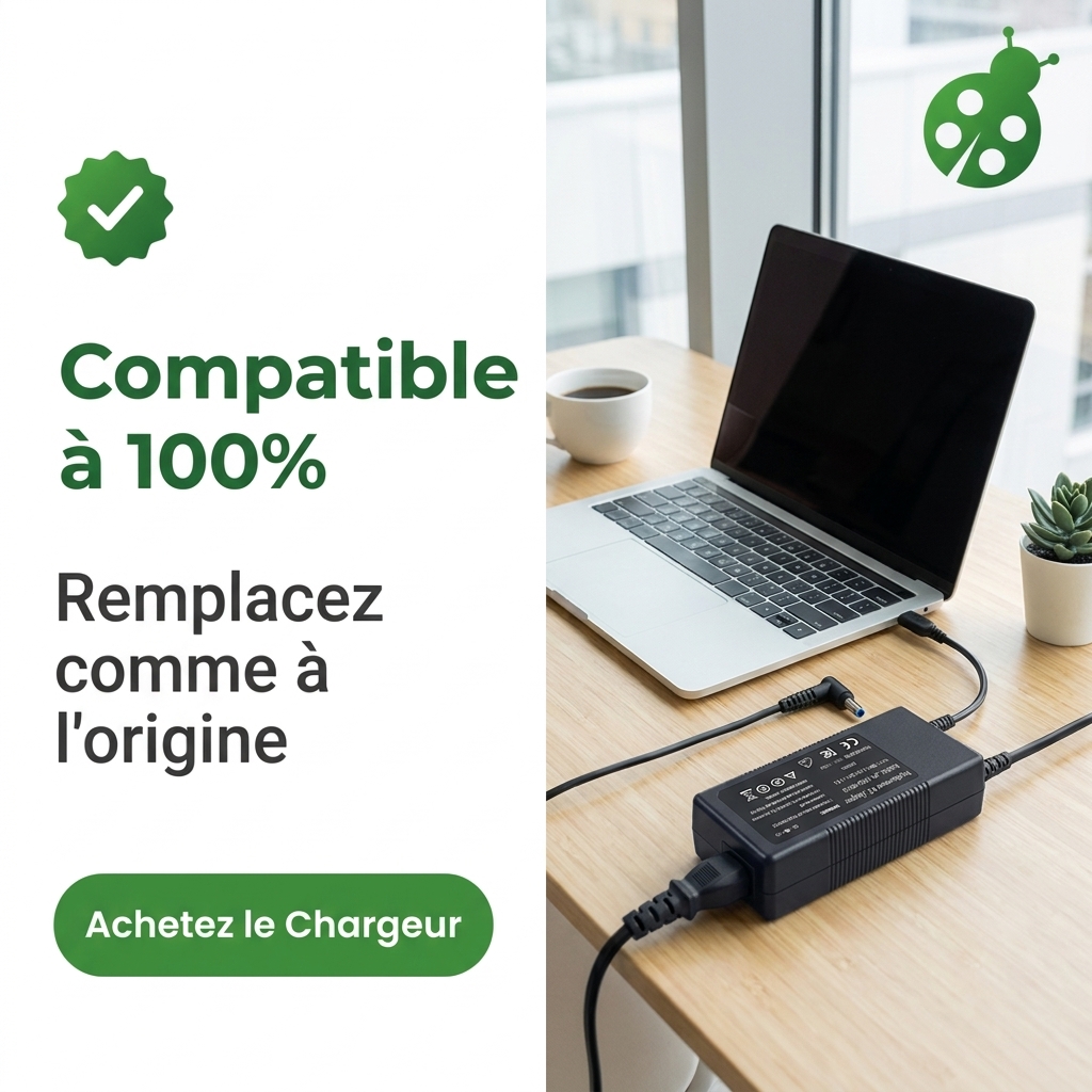 Chargeur ordinateur portable dell inspiron 15 3000
