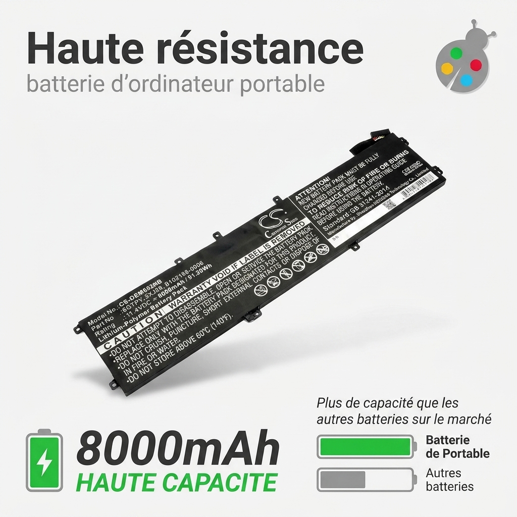 Batteria computer portatile dell precision 5510