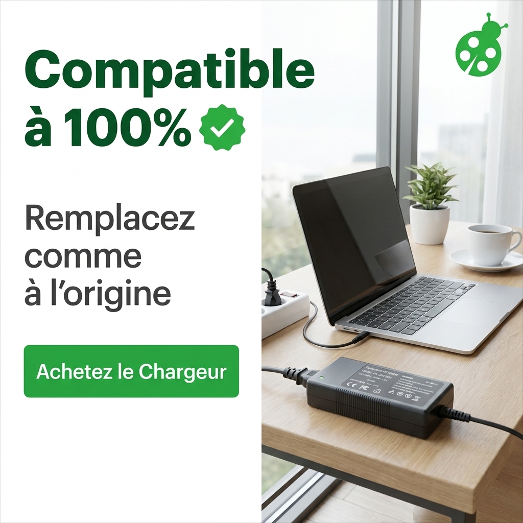 Chargeur ordinateur portable hp  pavilion 14 ce0040nf