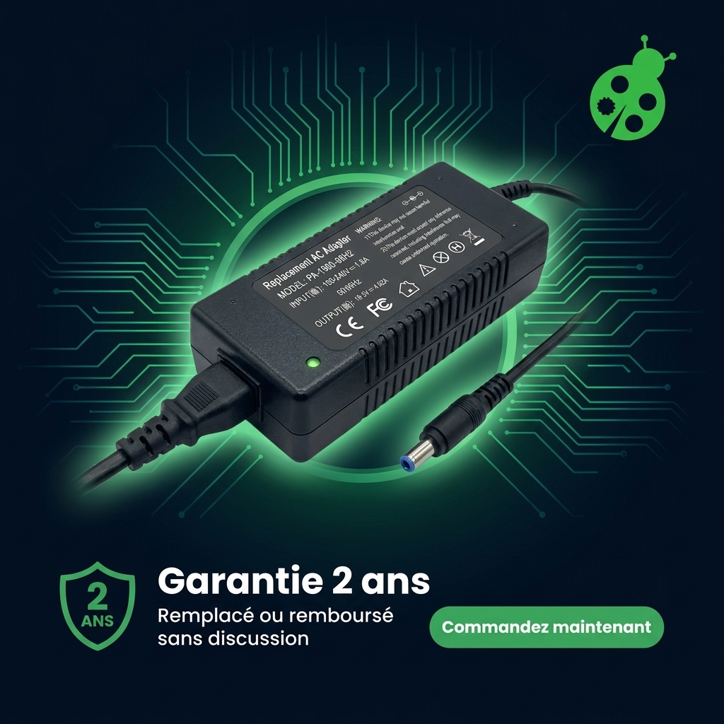 Chargeur ordinateur portable hp  17 ca0016nf