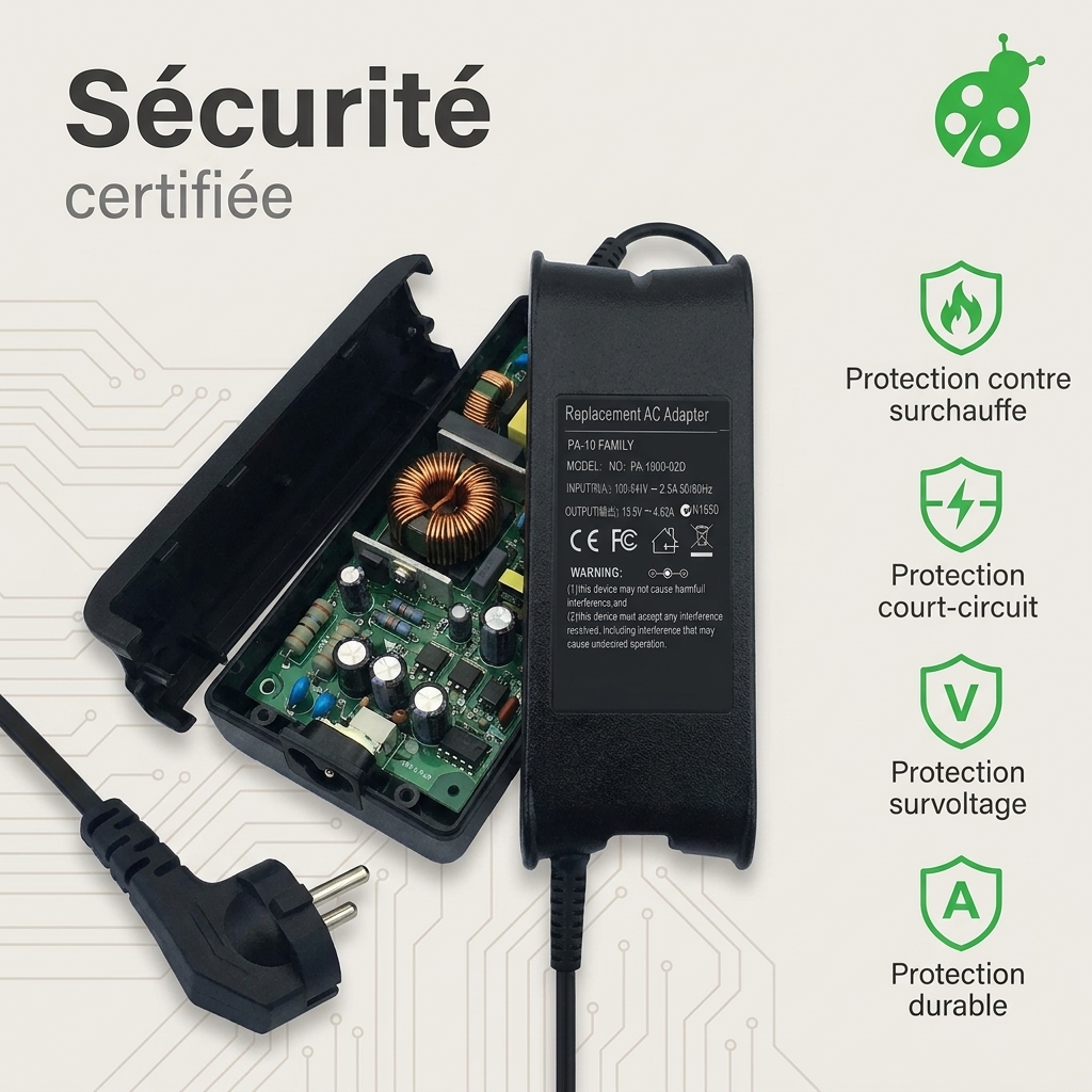 Caricabatterie computer portatile dell vostro 1535