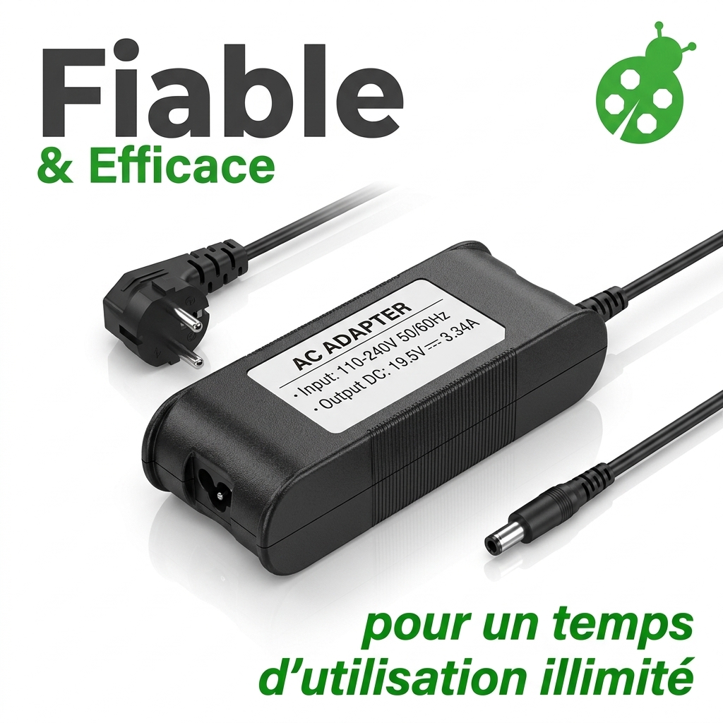 Chargeur ordinateur portable dell latitude 15 e5580