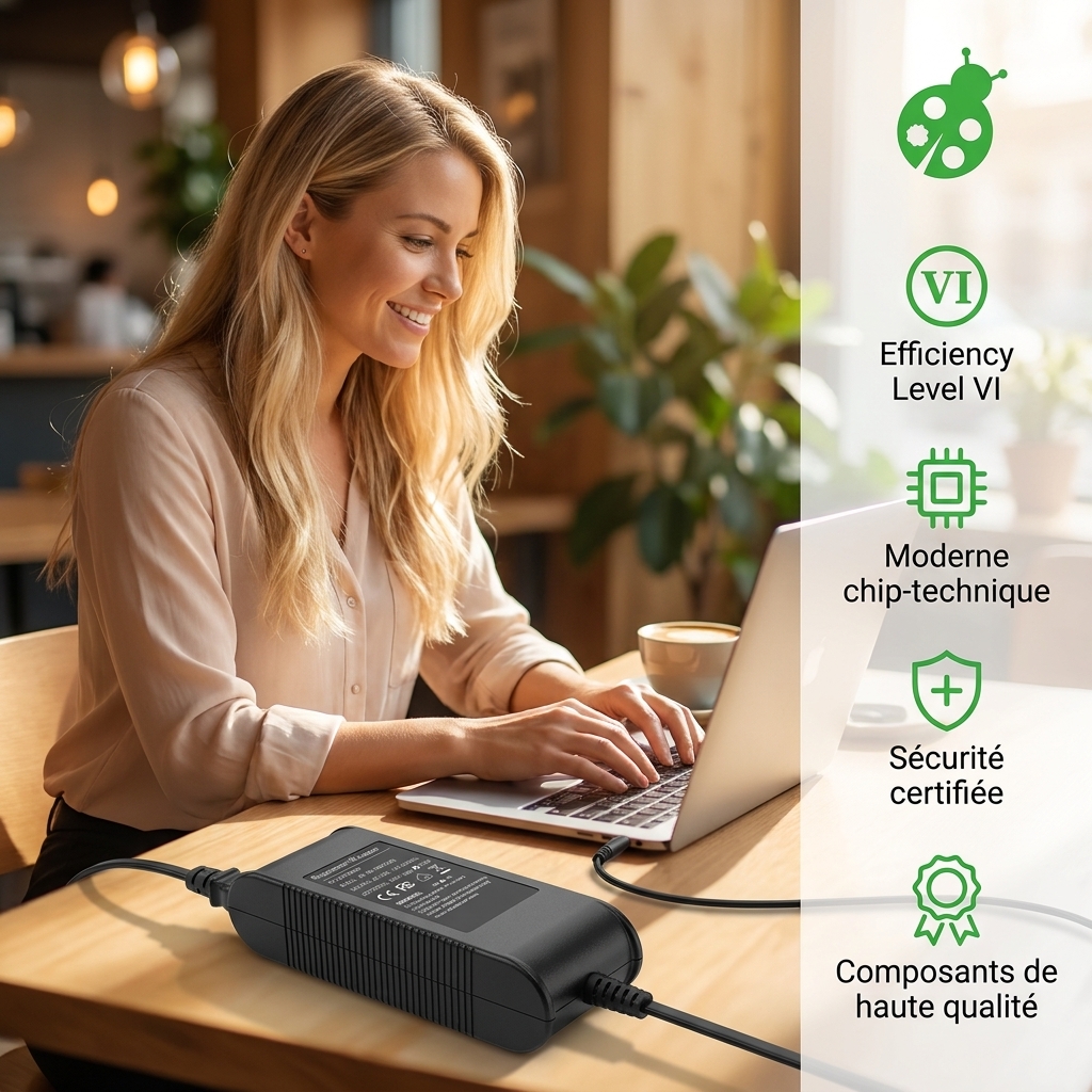 Chargeur ordinateur portable dell latitude 15 e5580