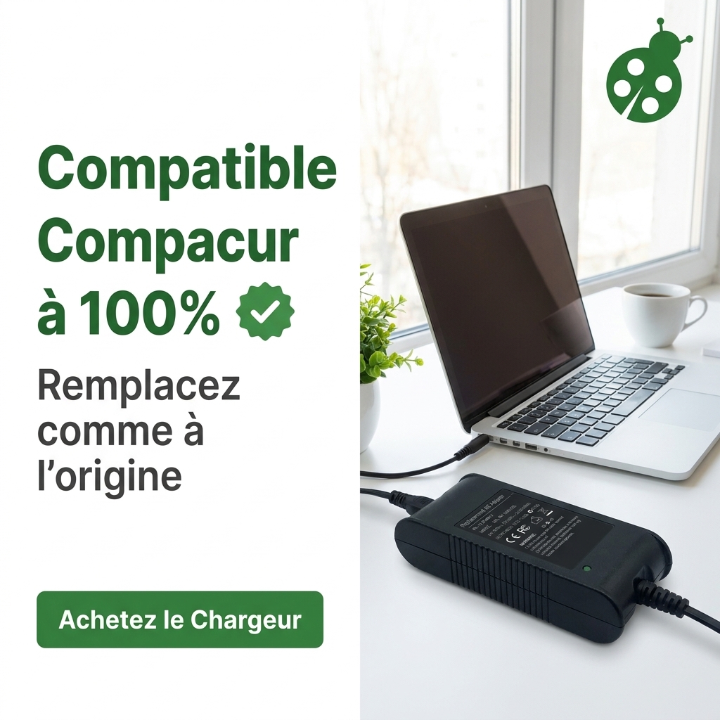 Chargeur ordinateur portable dell latitude 15 e5580