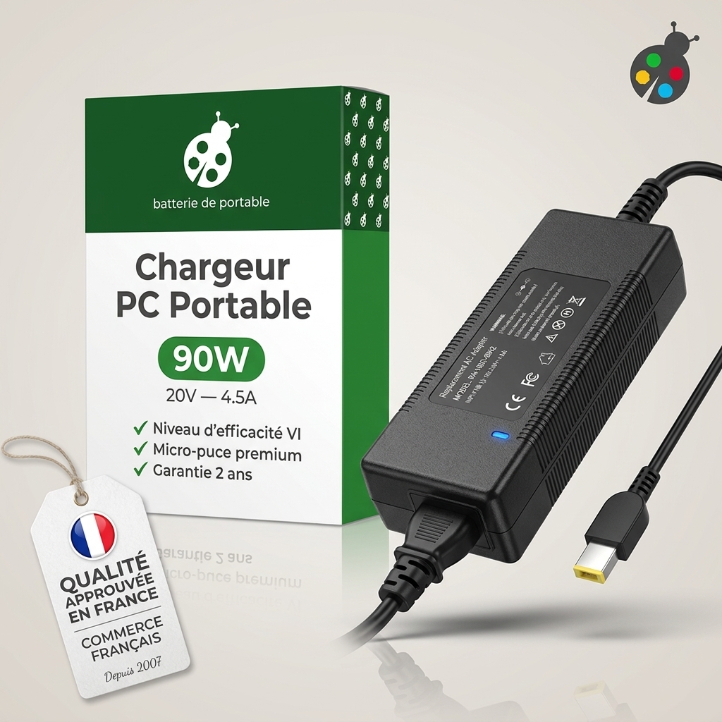 Chargeur lenovo thinkpad t470p
