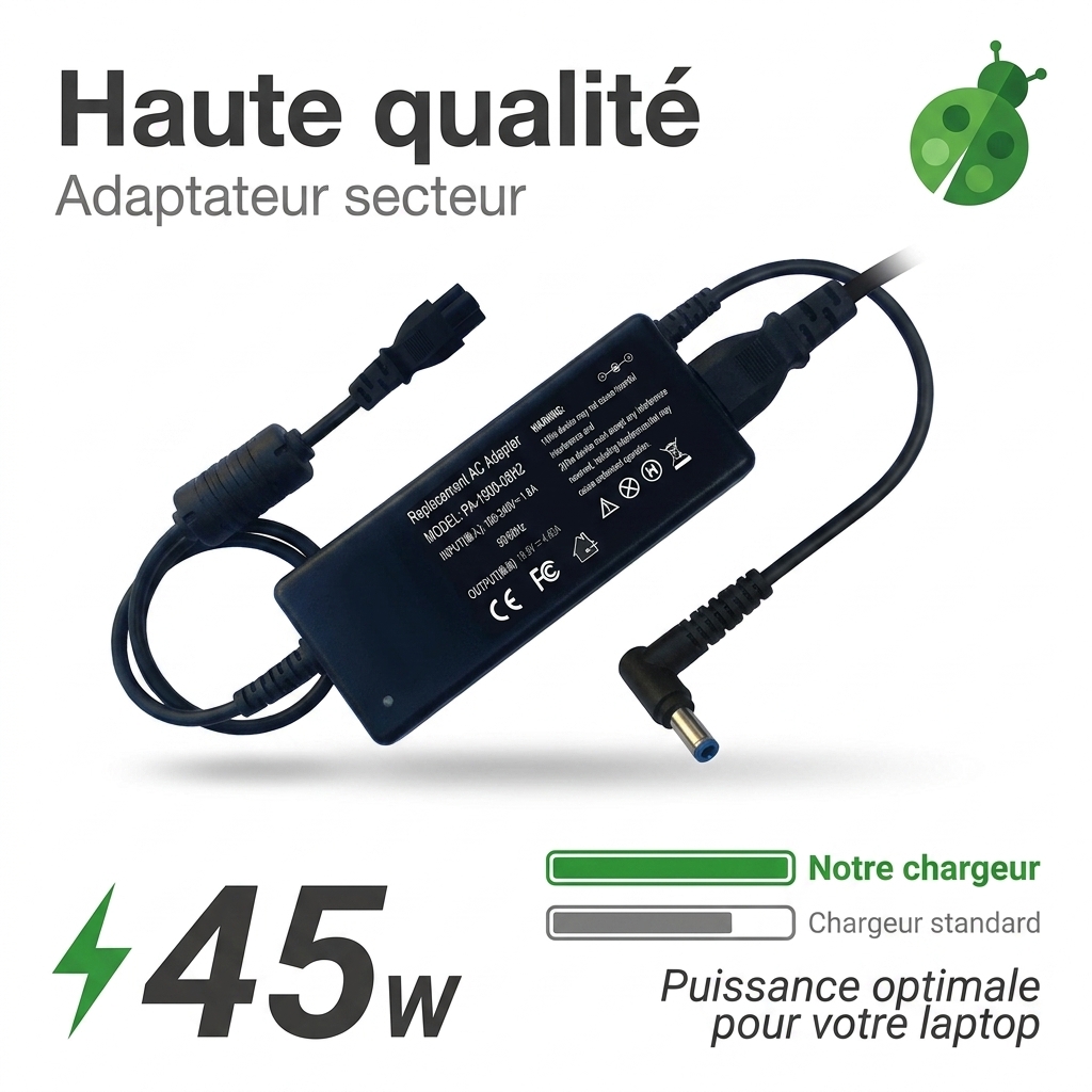 Chargeur ordinateur portable hp  14 dk0018ca