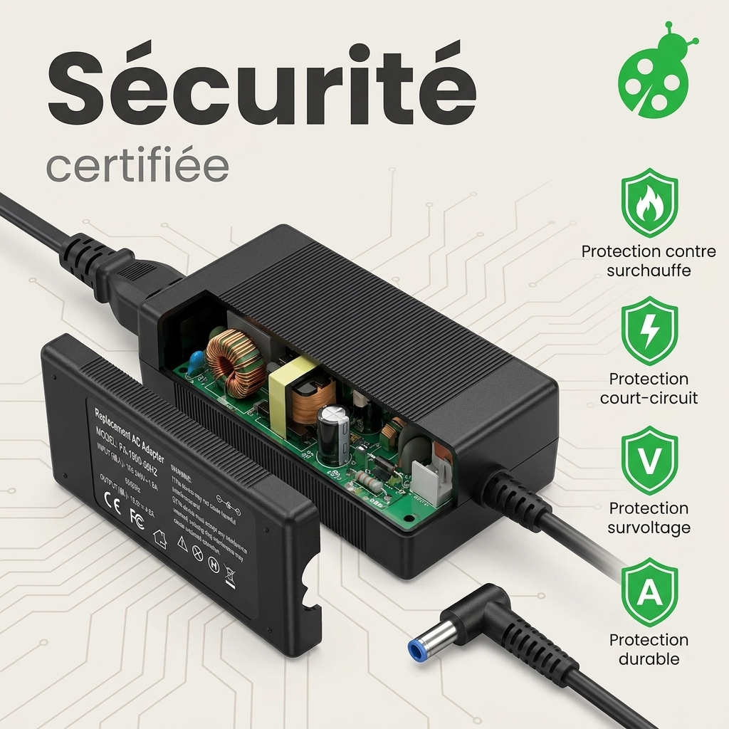 Chargeur ordinateur portable hp  14 dk0018ca
