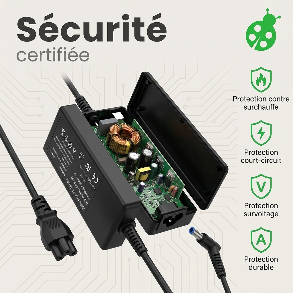 Caricabatterie computer portatile hp  pavilion 13 an0002nf