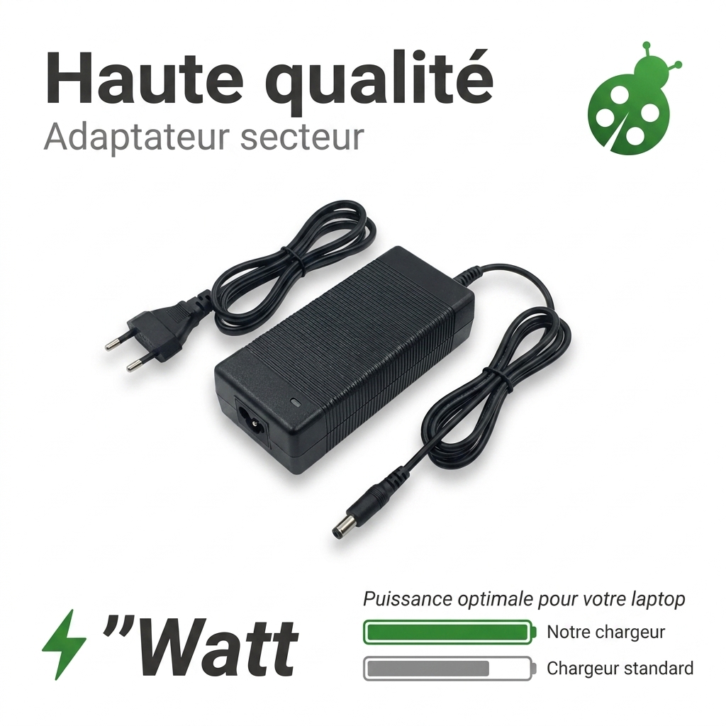 Chargeur ordinateur portable dell latitude e5520
