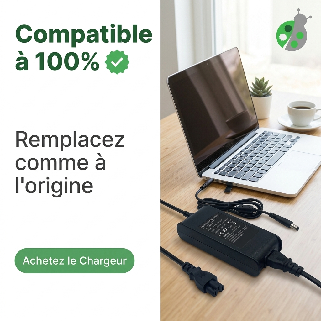 Chargeur ordinateur portable dell latitude e5520
