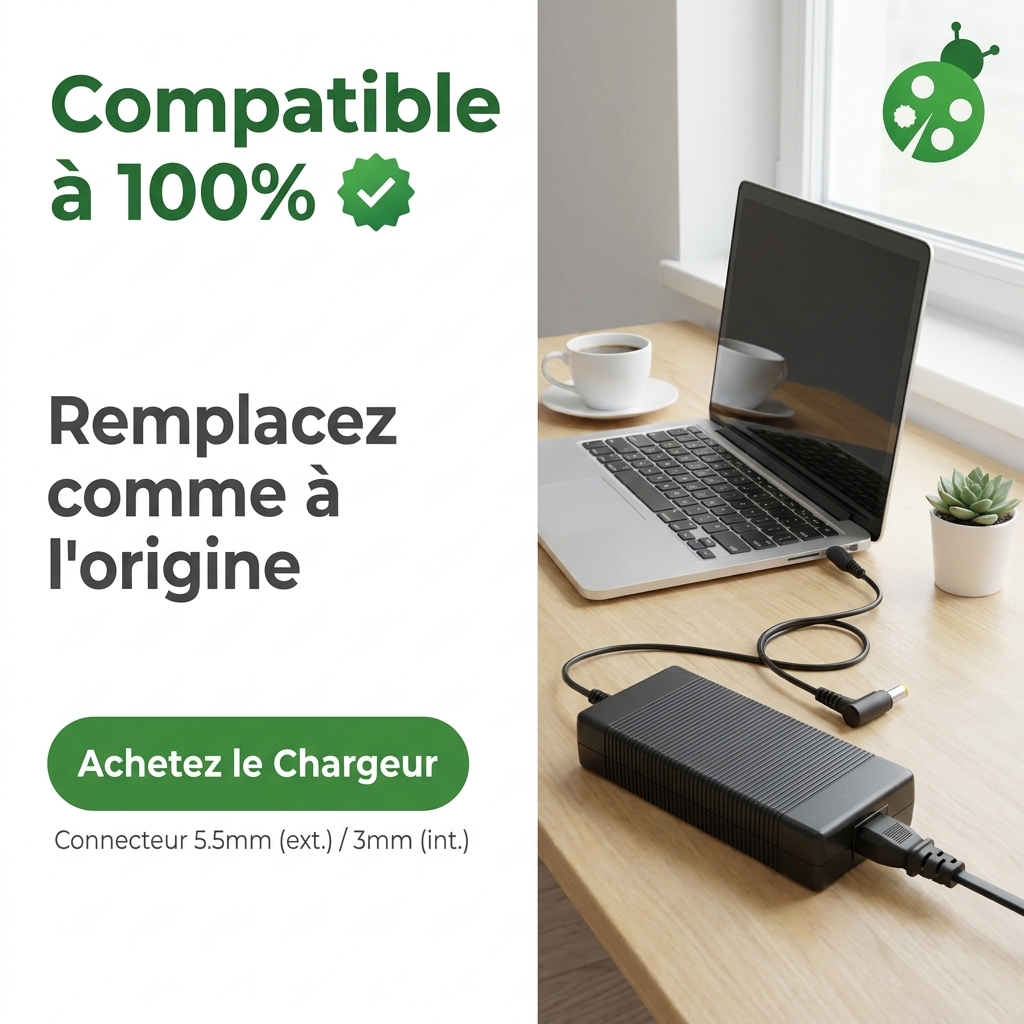 Chargeur ordinateur portable samsung r780