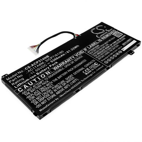 Batterie  acer 3icp7 61 80
