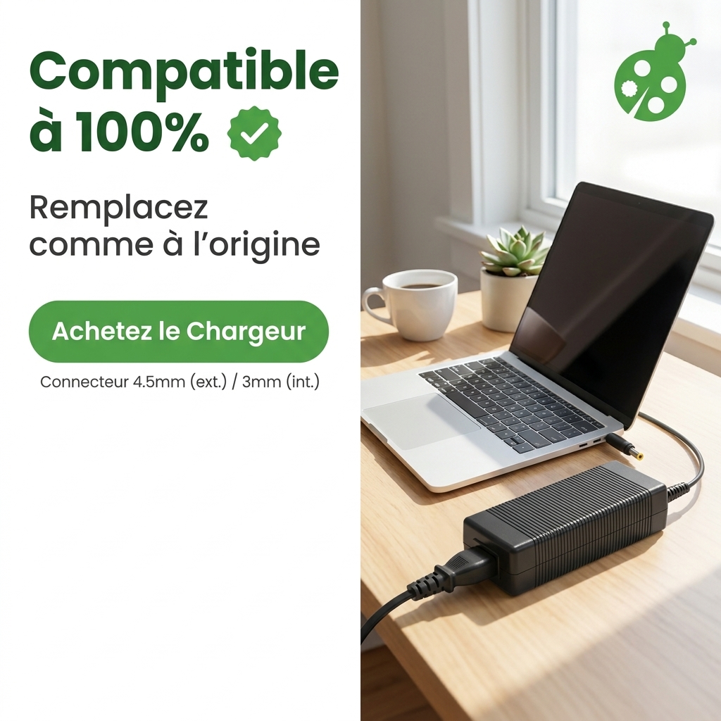 Chargeur ordinateur portable msi gf75 thin 10ue