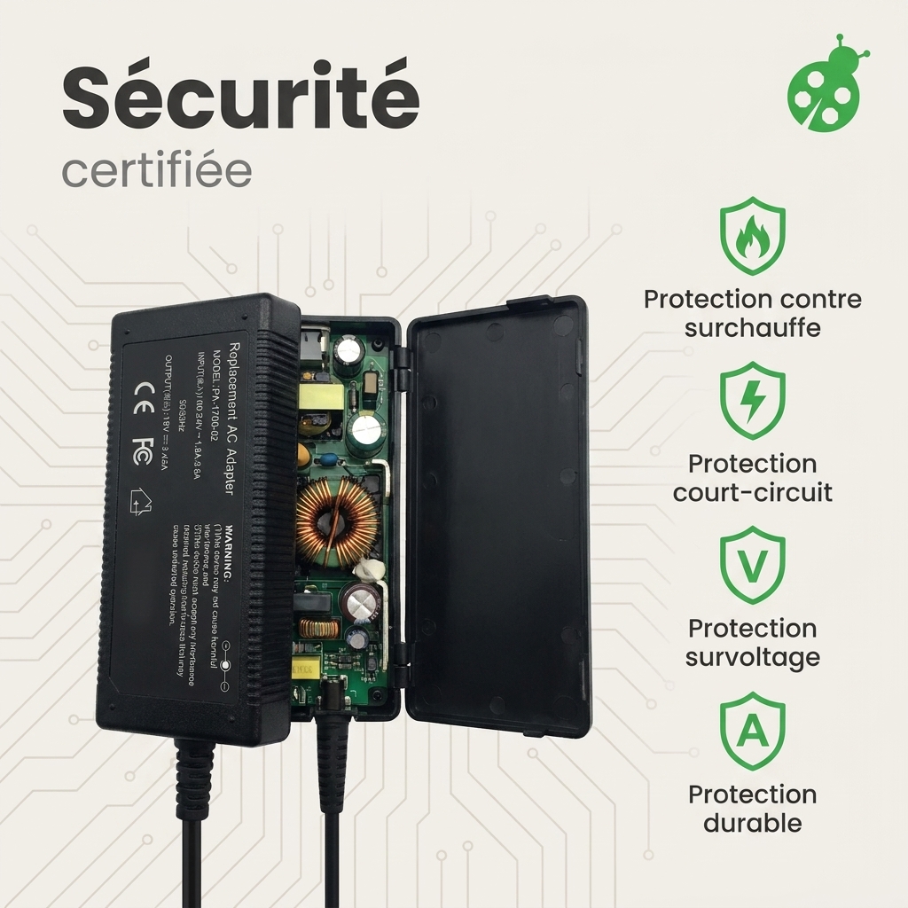 Chargeur ordinateur portable asus e402sa wx027t