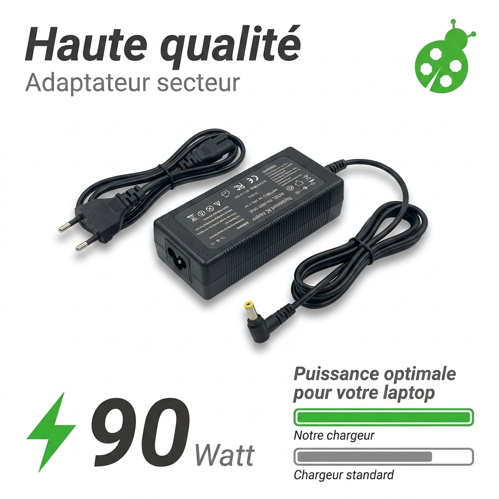 Oplader laptop ordissimo lucie 2