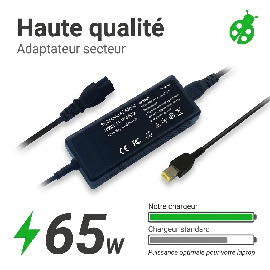 Chargeur ordinateur portable lenovo ideapad v330 14ikb 81b0