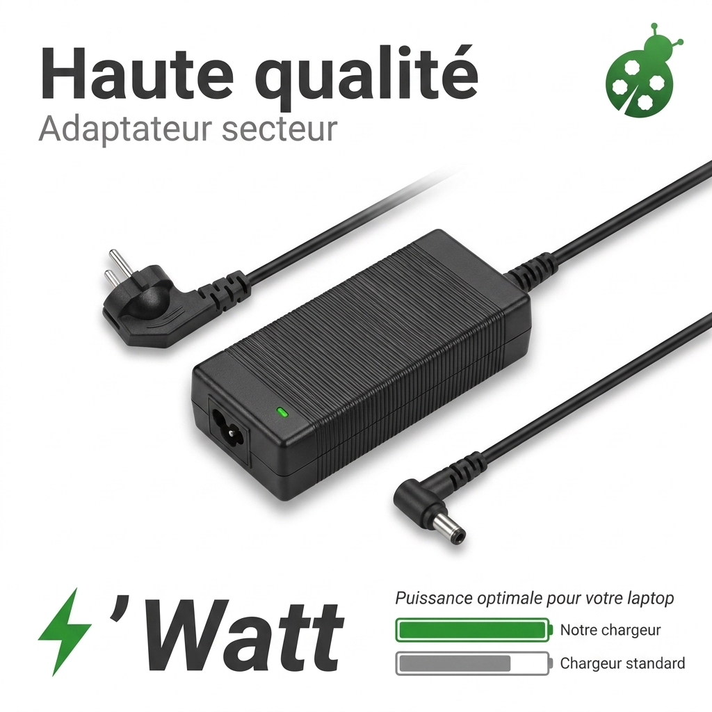 Chargeur ordinateur portable medion akoya e1003
