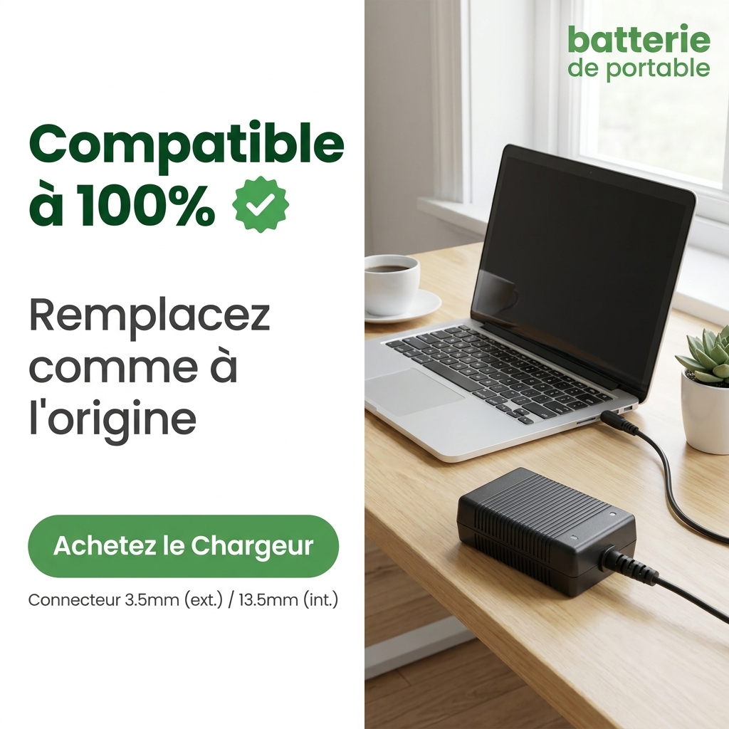 Chargeur ordinateur portable thomson neo 15.6 slim