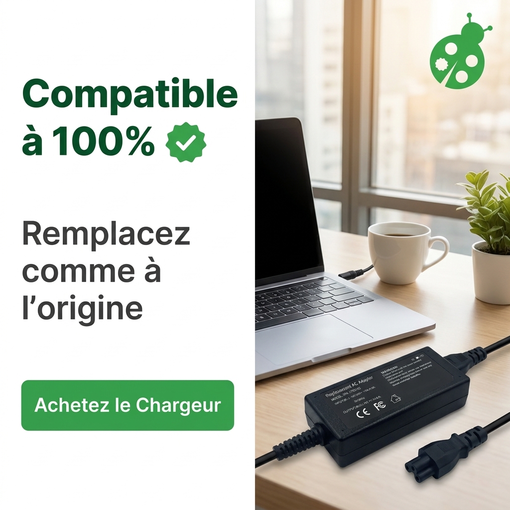 Chargeur ordinateur portable asus vivobook e410ma ek901ts