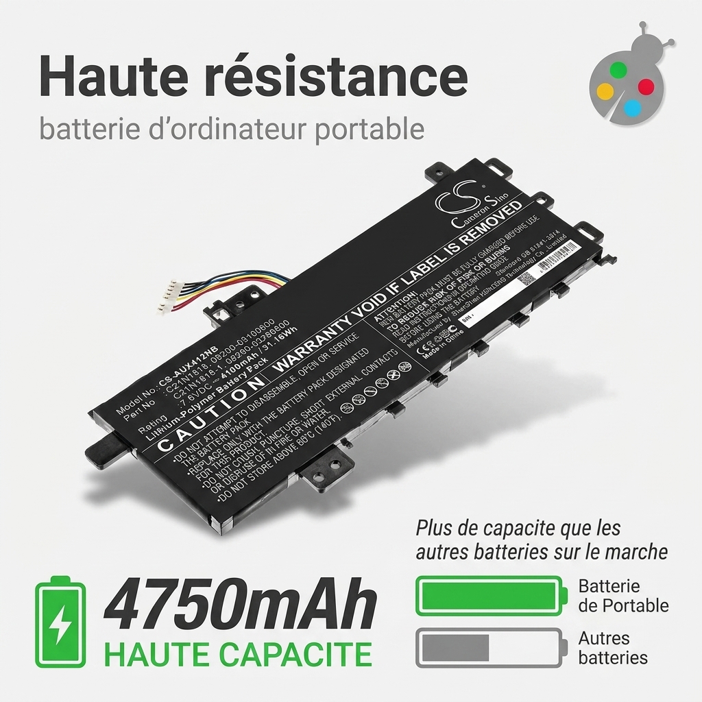 Batteria computer portatile asus vivobook 15 x512fl ej207t