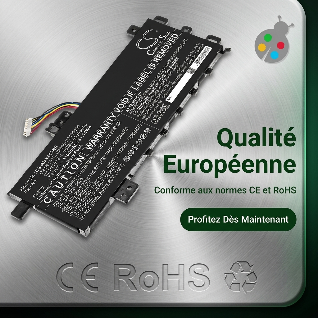 Batteria computer portatile asus vivobook 15 x512fl ej207t