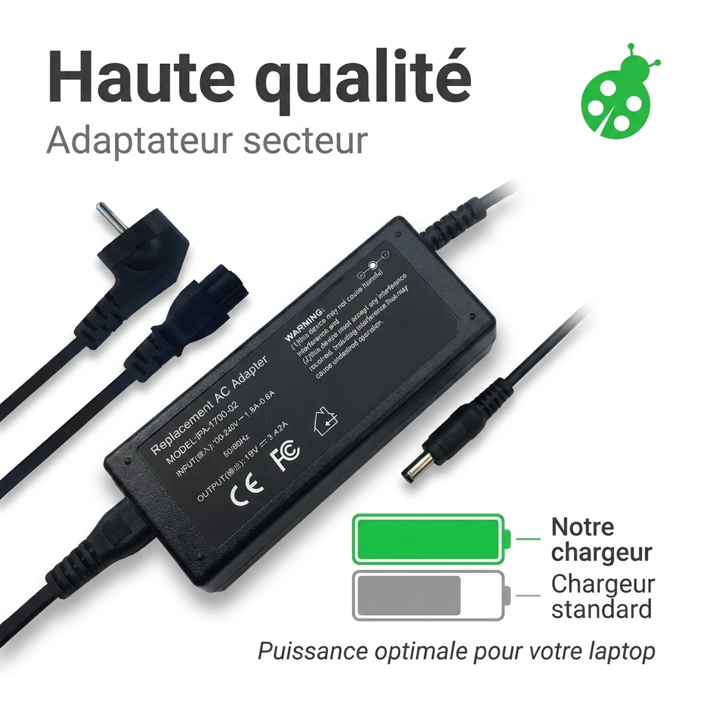 Caricabatterie computer portatile asus e502sa 2c