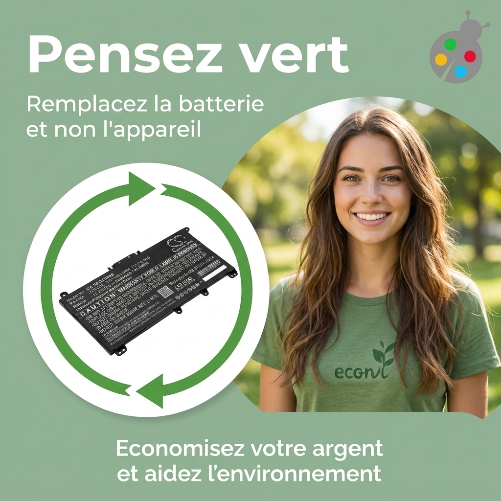 Batteria computer portatile hp notebook 15 dy1007ca