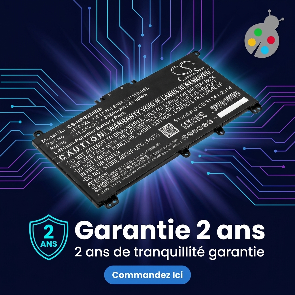 Batteria computer portatile hp notebook 15 dy1007ca