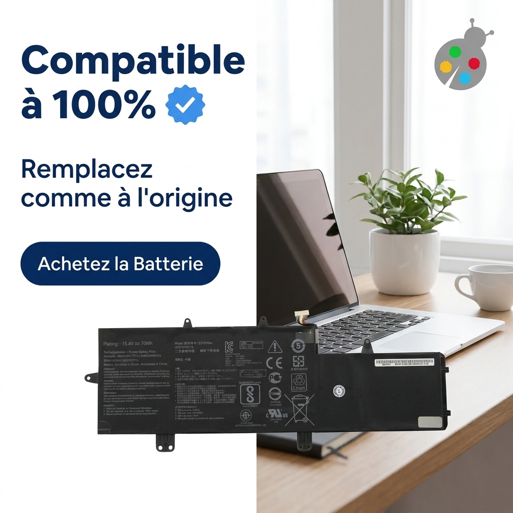 Batteria computer portatile asus zenbook pro 14 ux450fdx