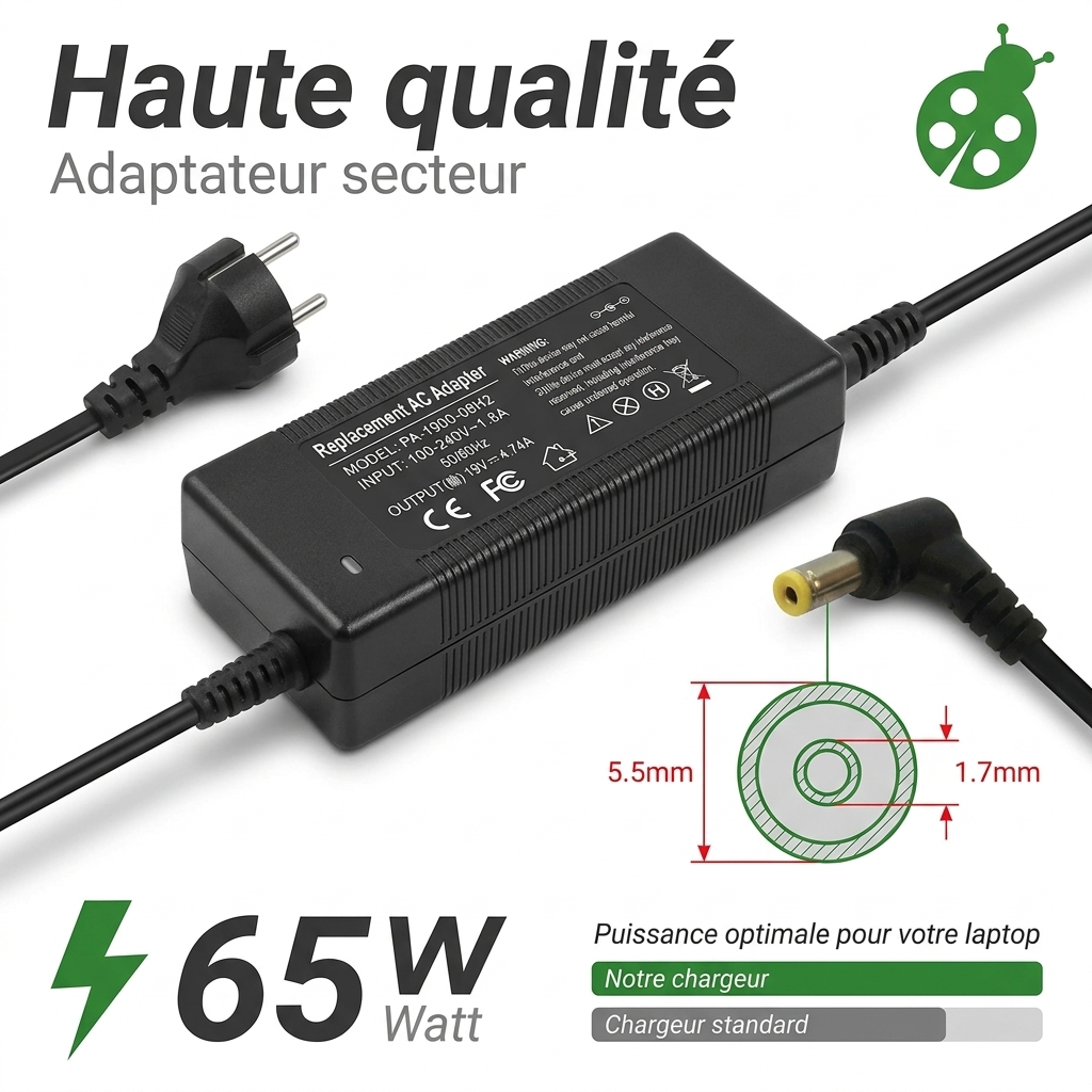 Chargeur ordinateur portable acer swift 5