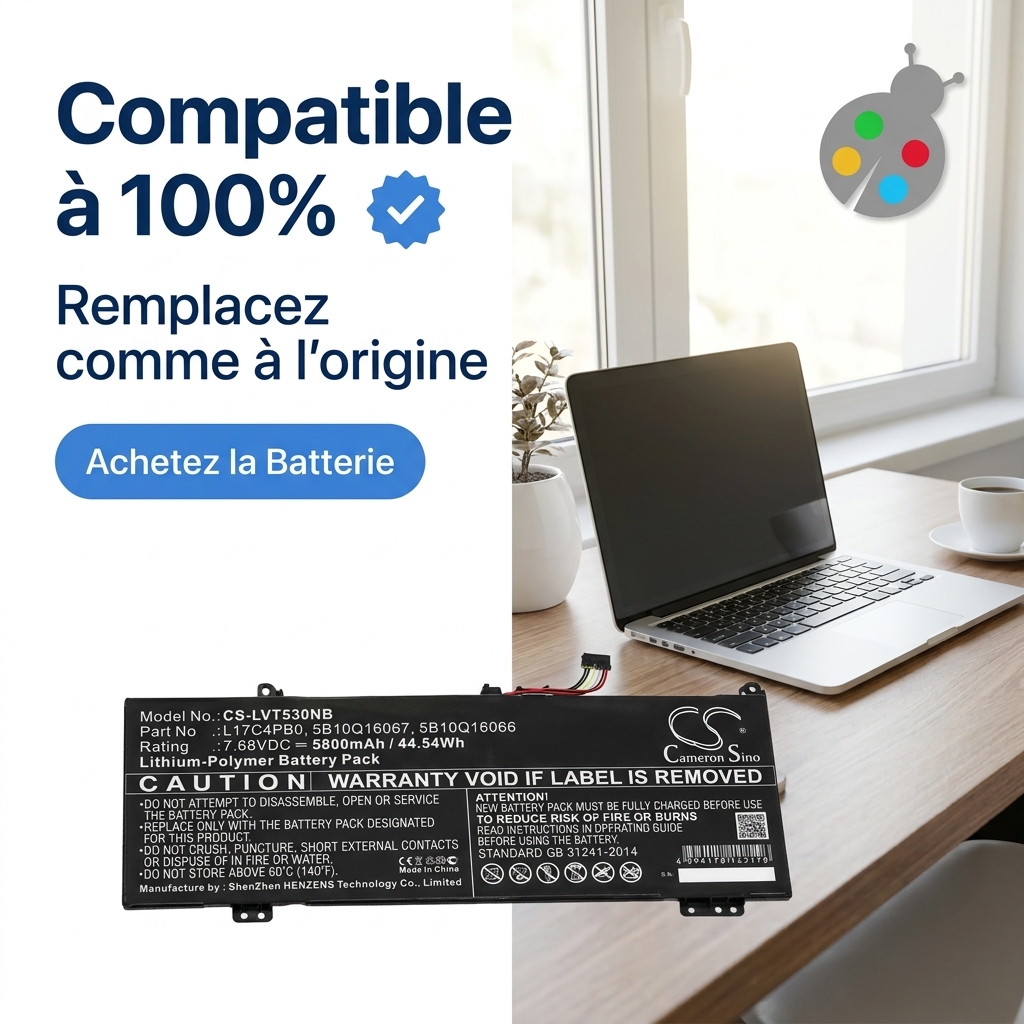 Batteria computer portatile lenovo ideapad 530s 15ikb
