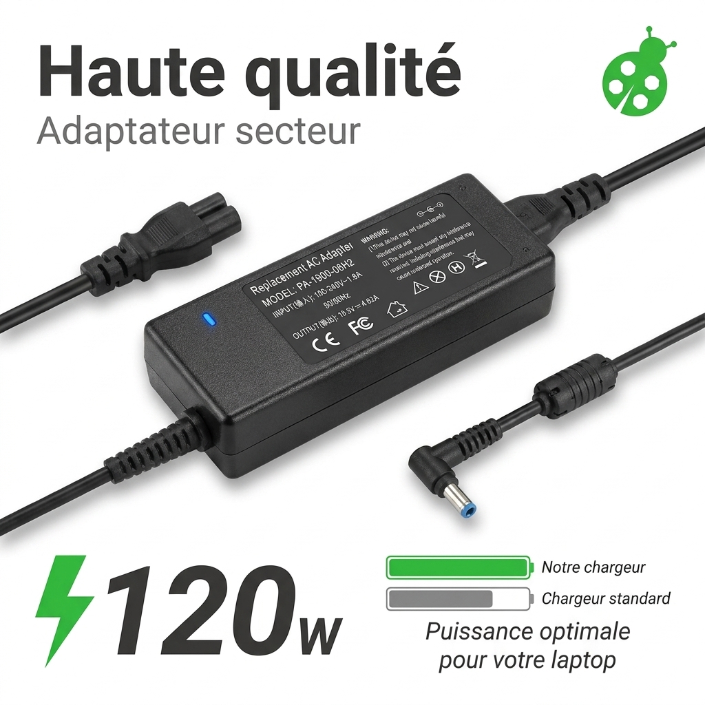 Caricabatterie computer portatile hp  elite dragonfly g2