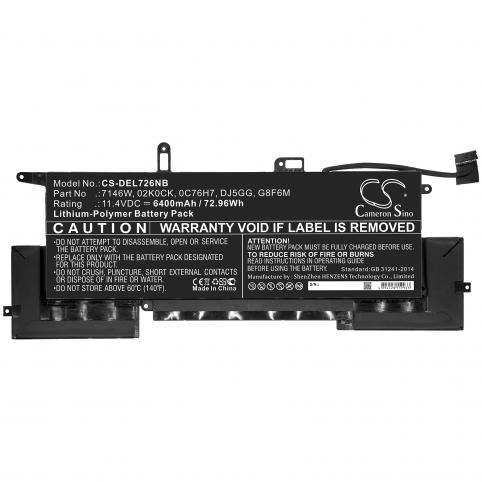 Batteria per dell latitude 7400
