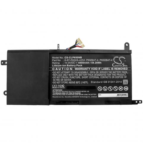 Batterie  clevo p650bat 4